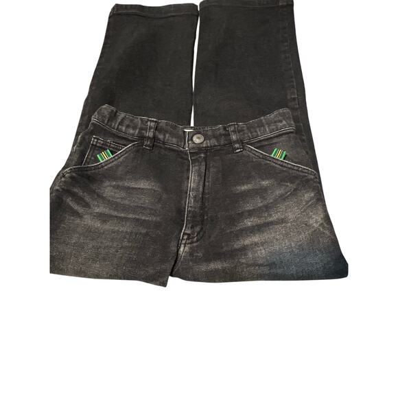 Rare Girls Preloved Celine Jeans Black Stone Washed Designer Jeans - Picture 6 of 11